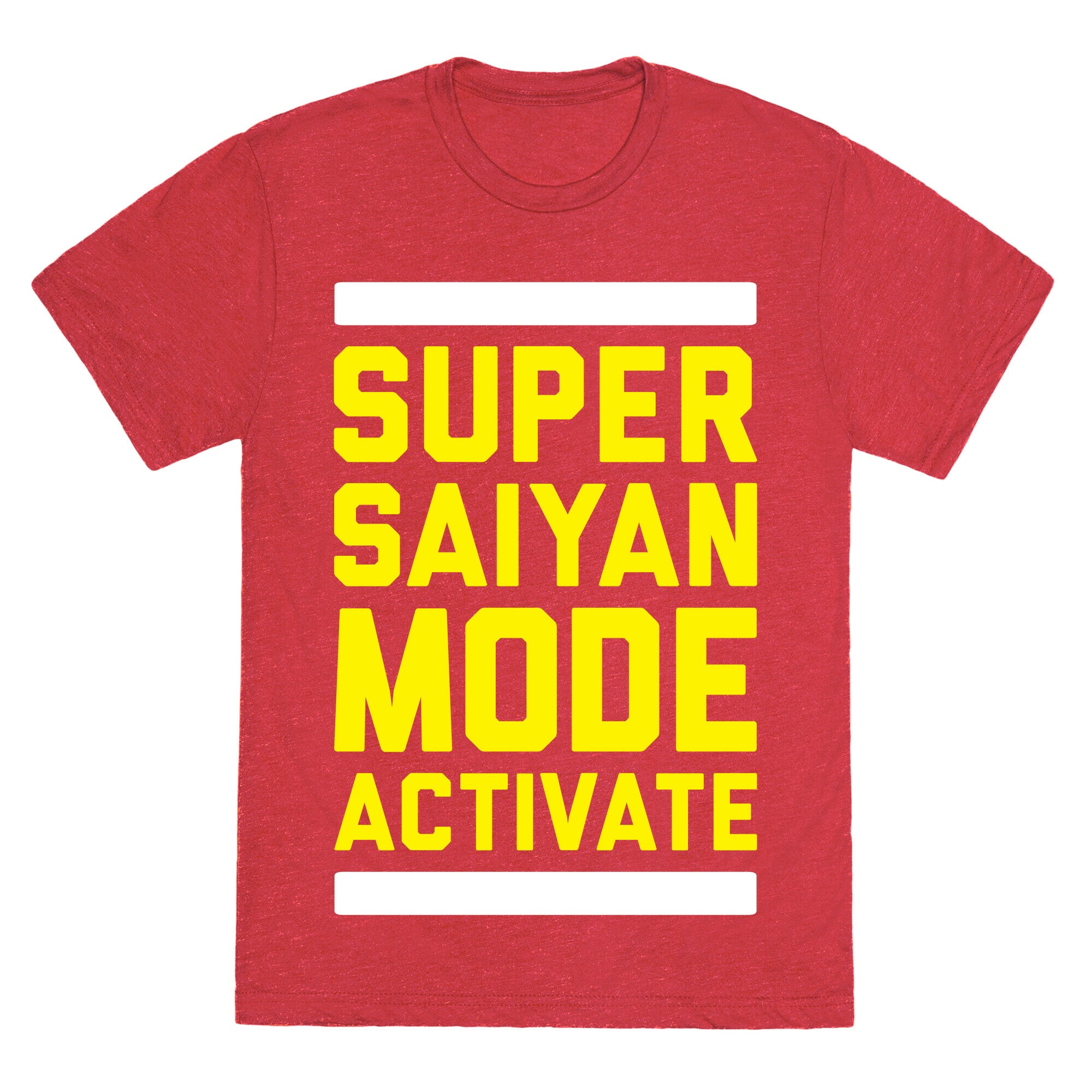 Super Saiyan Mode Activate Unisex Triblend Tee
